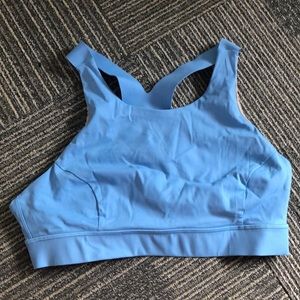Lululemon blue sports bra